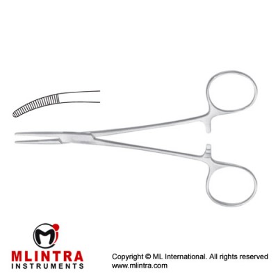 Cairns Haemostatic Forceps Curved Stainless Steel, 15 cm - 6" Cairns Haemostatic Forceps Curved Stainless Steel, 15 cm - 6"